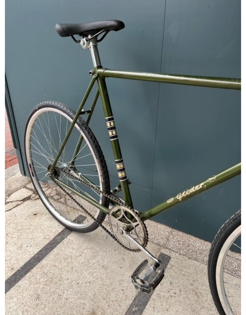 Refurbished Bike Glider Coaster Brake Green 22"