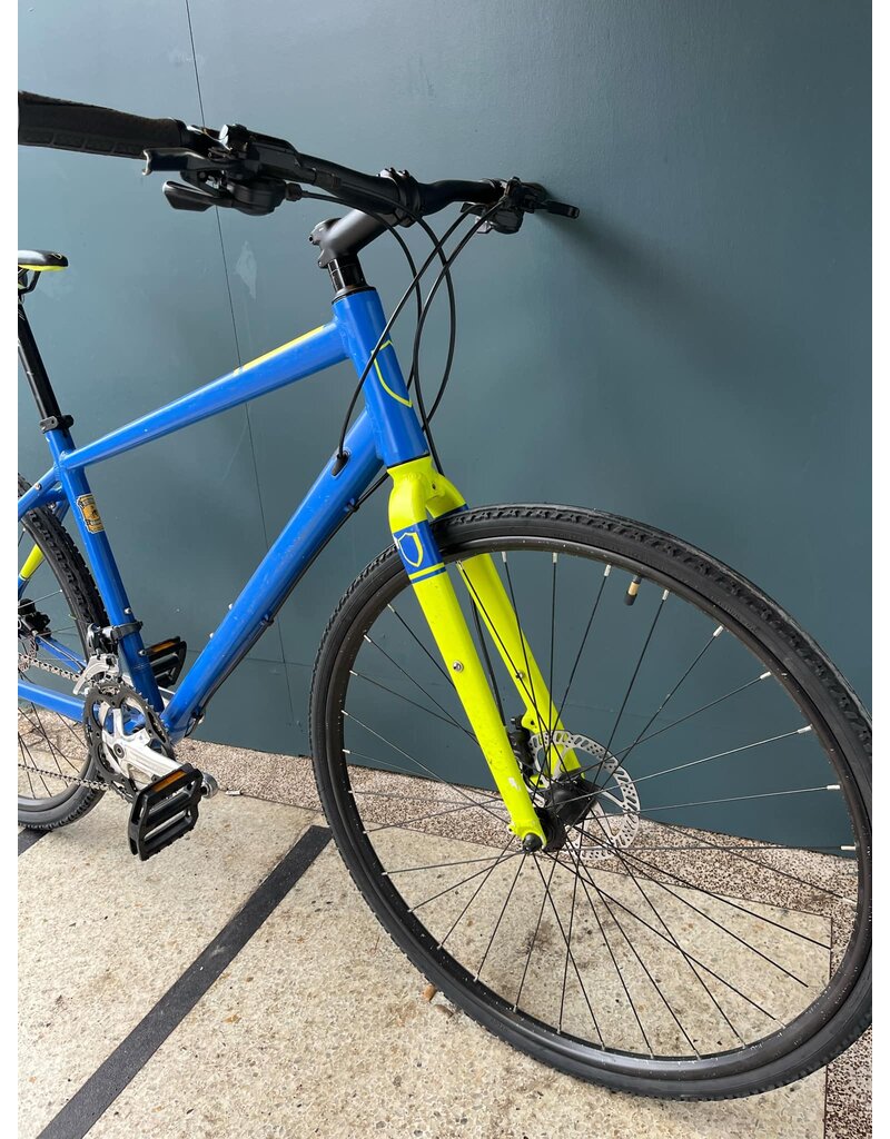 Refurbished Norco Indie 3 Blue and Yellow Large
