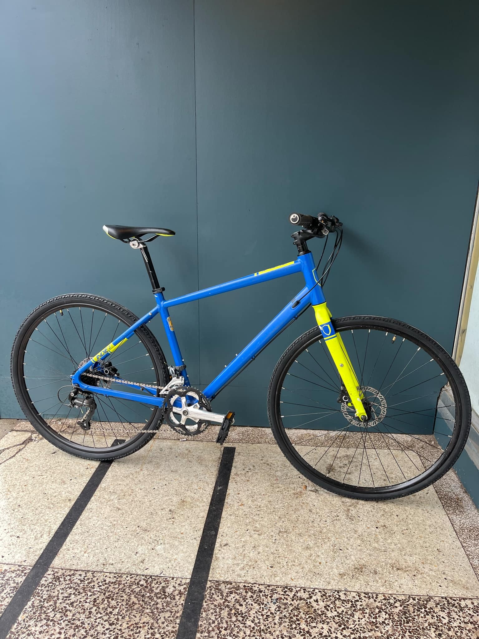 Refurbished Norco Indie 3 Blue and Yellow Large