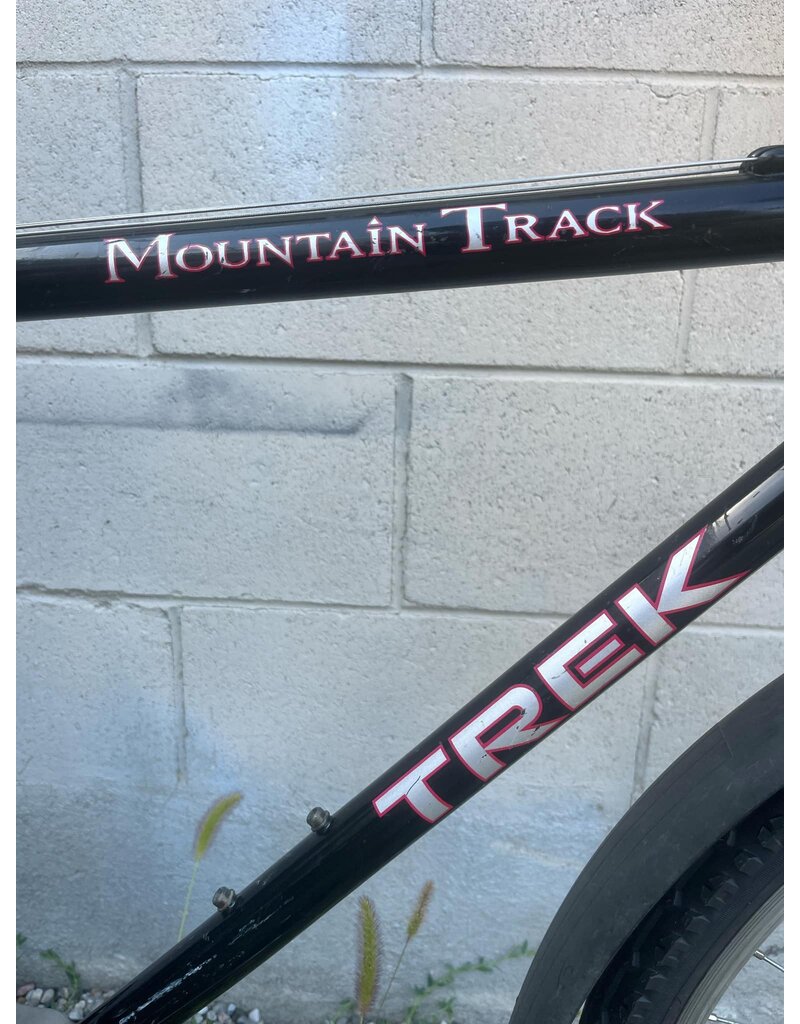 Refurbished Trek Mountain Track 830 Black 18" M With Clip On fenders and Rack!
