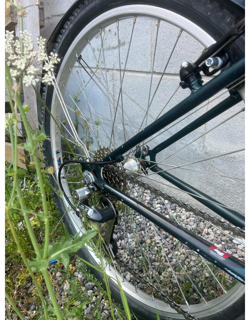 REFURBISHED Phoenix Buzzard MTB Dark Green 14" w/ Fenders.