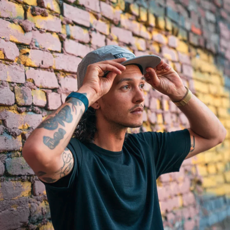 Chrome Chrome 5 Panel Hat O/S