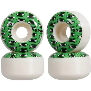 Toy Machine Wheels - ALL SEEING Green (53) /set