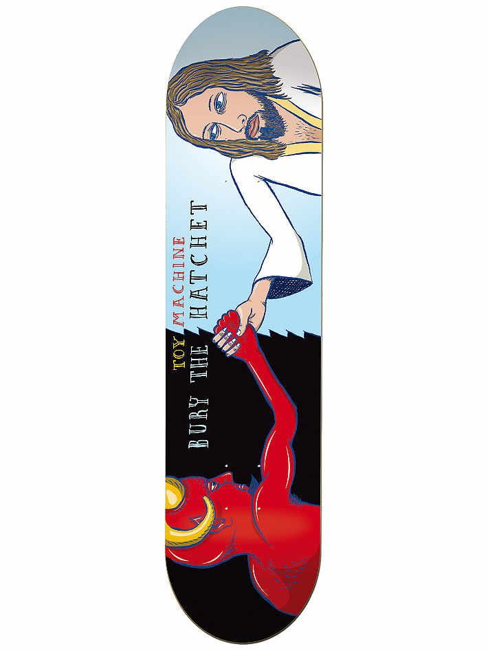 Toy Machine Deck- Bury The Hatchet (8)