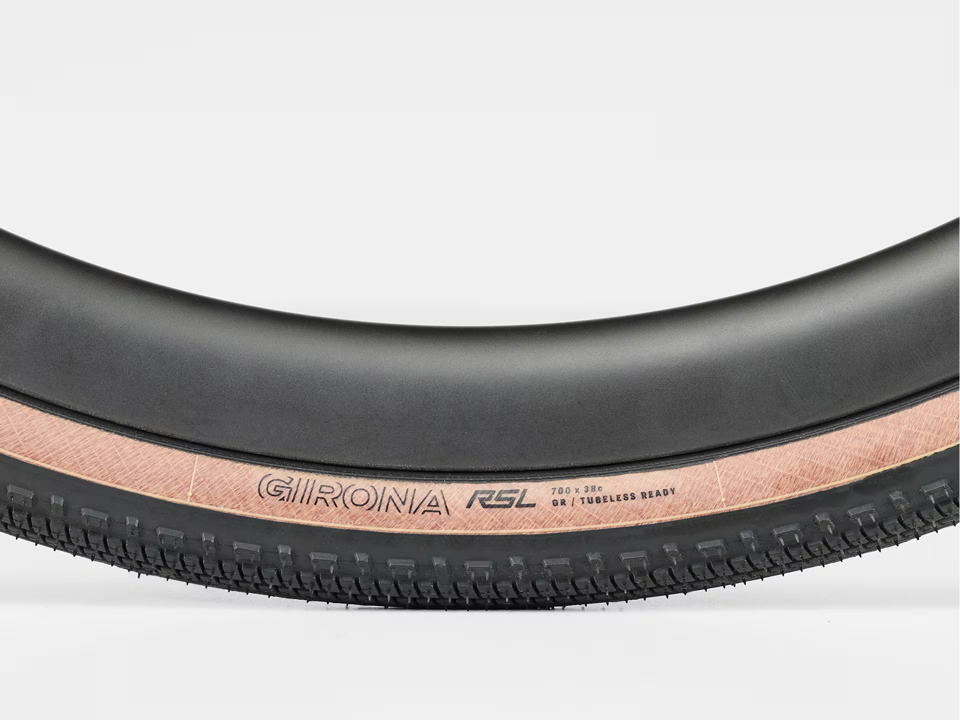 Bontrager Bontrager Girona RSL GR TLR Gravel Tire  Black/Tan  700C x 38mm
