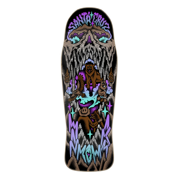 Santa Cruz Shaped Deck Winkowski Crystal Cave Deck 10.34