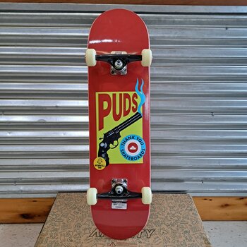 Custom Thank You Pudwill Pudkowski 8.38 Complete Bones Wheels, Mini logo Trucks