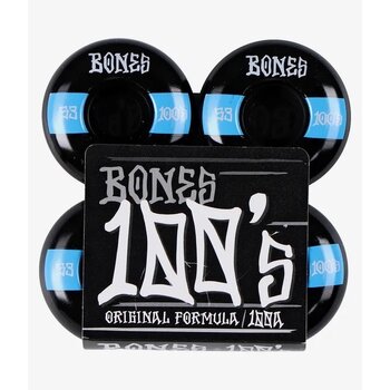 Bones OG Wheels V4 Wides 100A Black (53)