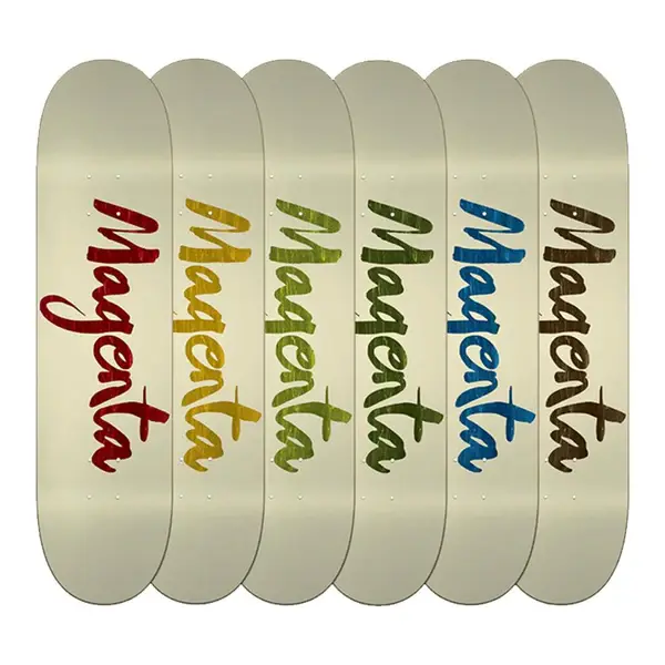 Magenta Deck Big Brush Team Wood 8.125