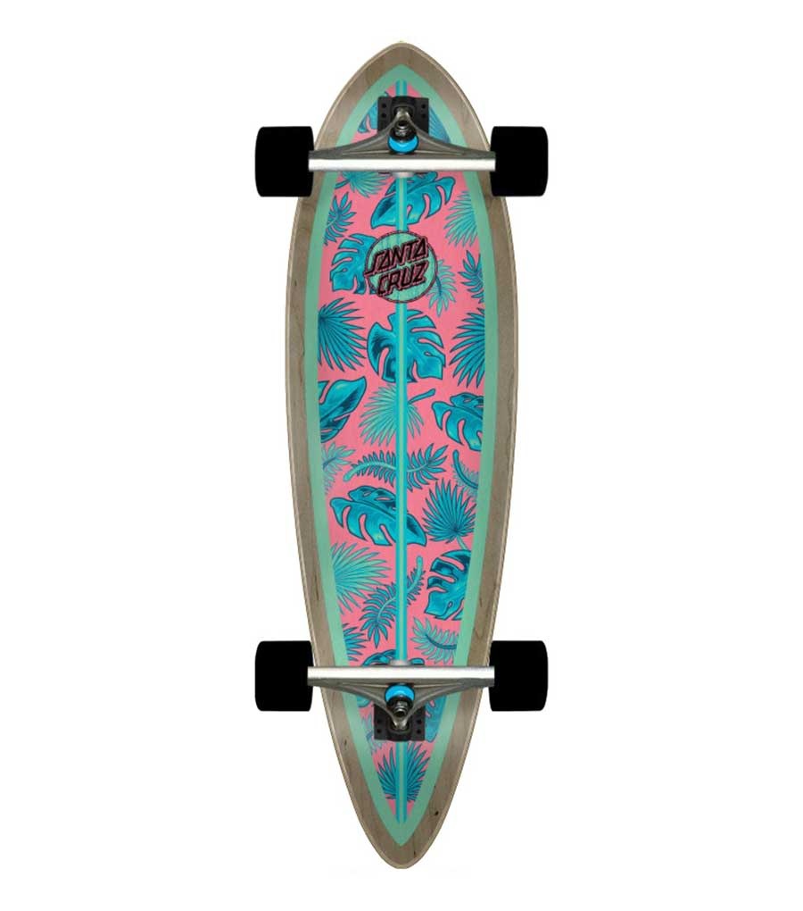 Santa Cruz Pintail Cabana Dot 9.2 x 33 Longboard Complete