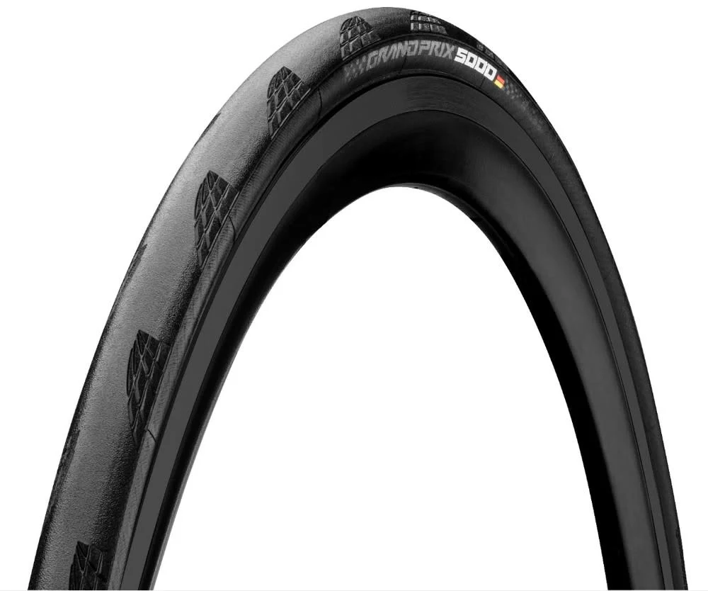 Continental Continental Grand Prix 5000 700 X 23 Black Black Chili