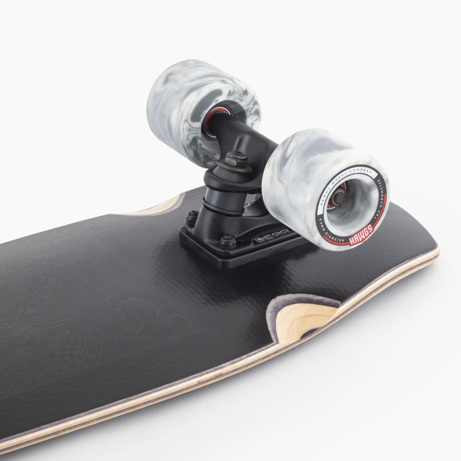 Landyachtz Landyachtz Dinghy Coffin - Stealth Card Complete Black