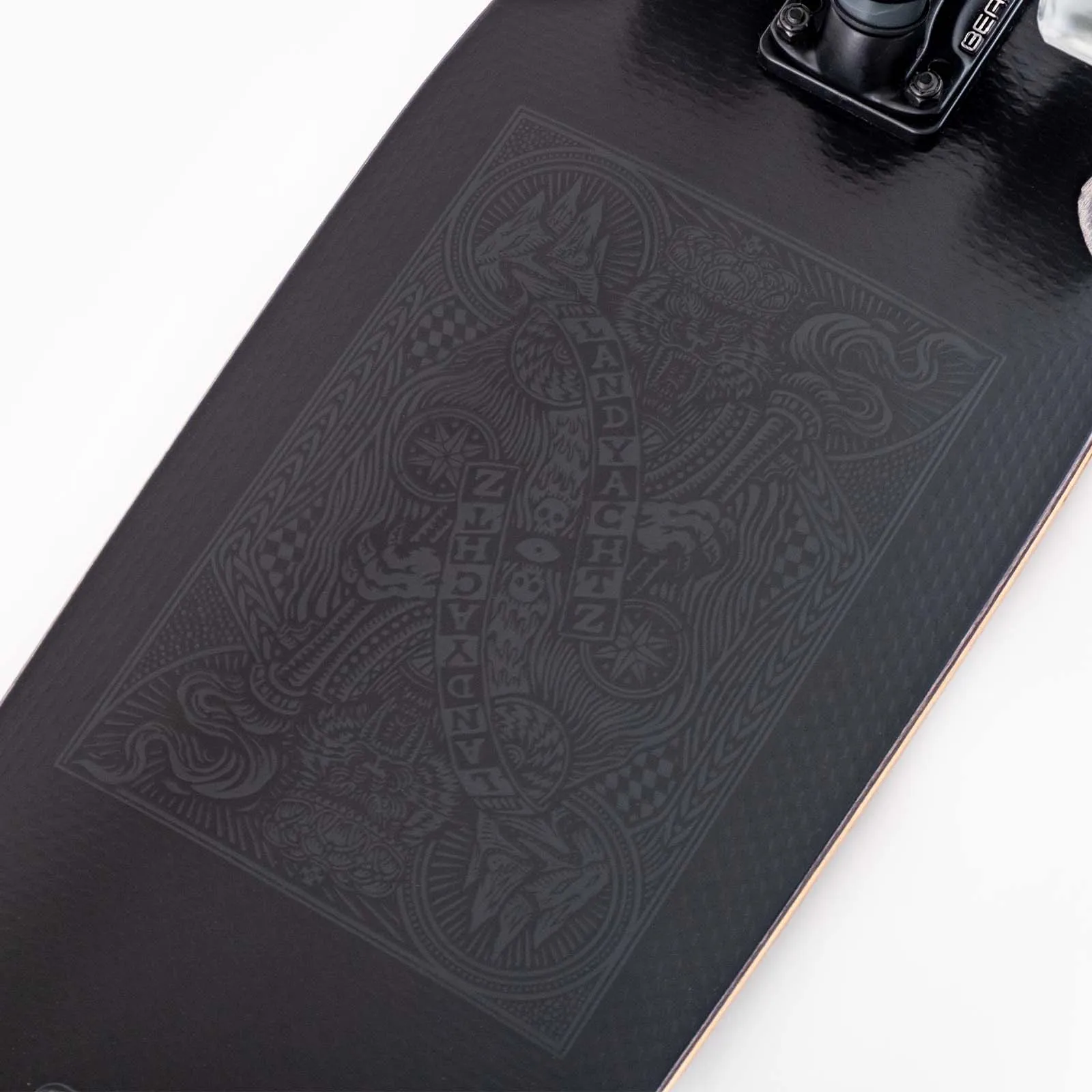 Landyachtz Landyachtz Dinghy Coffin - Stealth Card Complete Black