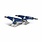 Tensor Tensor Rogers Alum Reaper Box Trucks Navy 5.5 Set