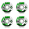 Acid Street Wheels - R.E.M. Pyramid 99A ( 56 ) Green