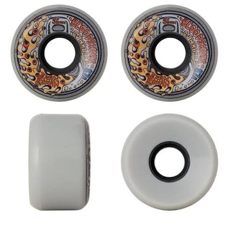 OJS WHEELS OJs Skateboard Wheels - Bowman Bloodshots Keyframe - 56mm 87A