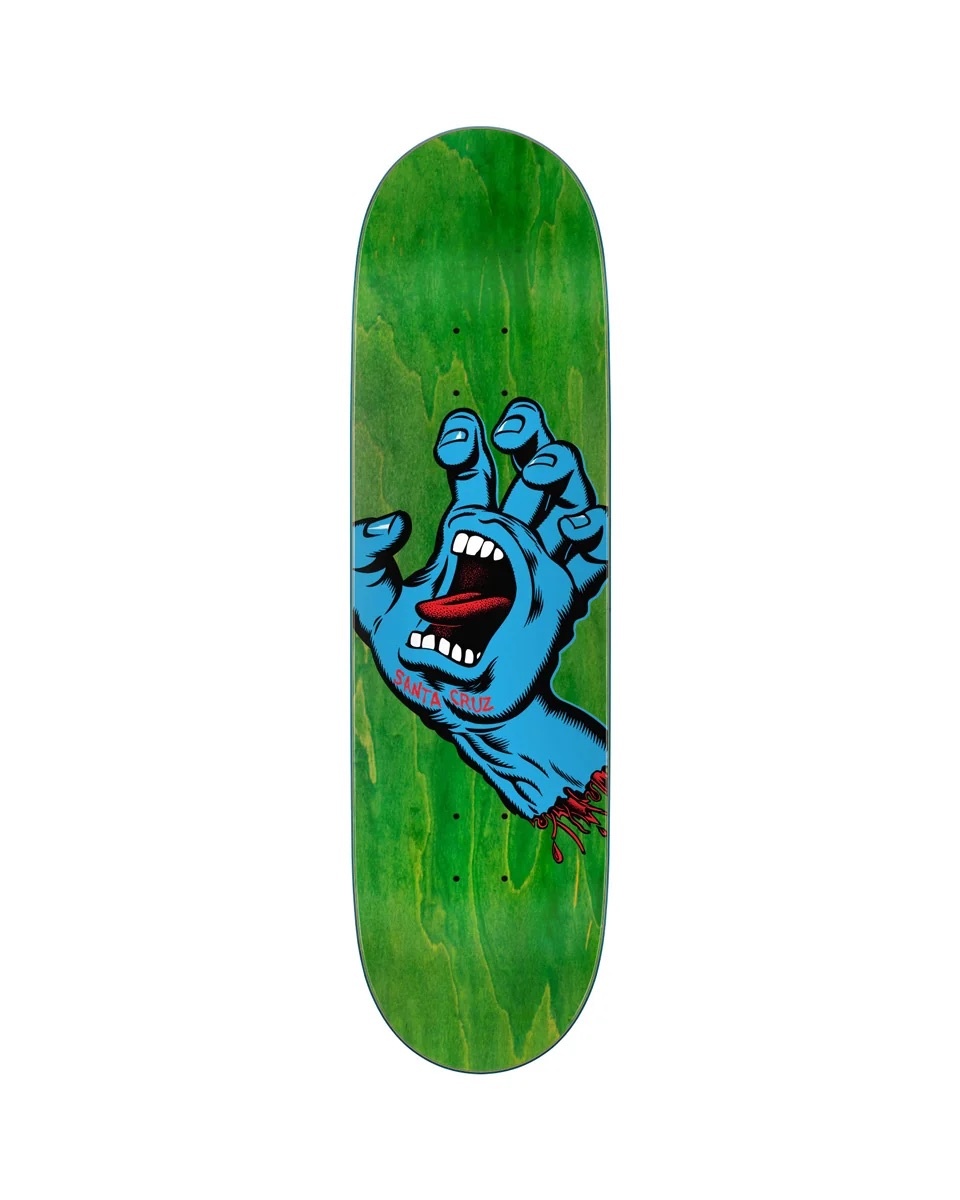 Santa Cruz - Screaming Hand - Skateboard Deck 8.8in