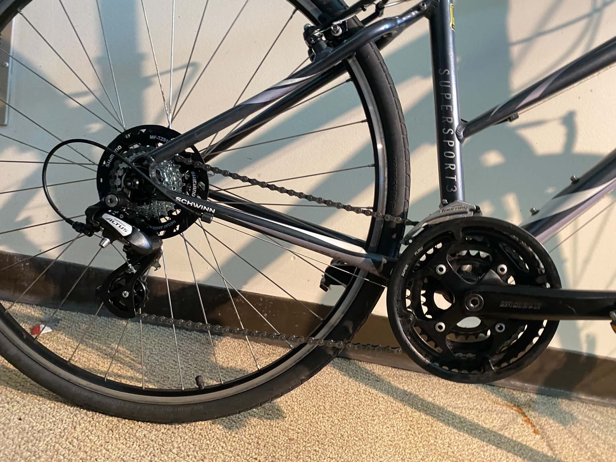 Refurbished Schwinn Super Sport3 Metallic GREY  S