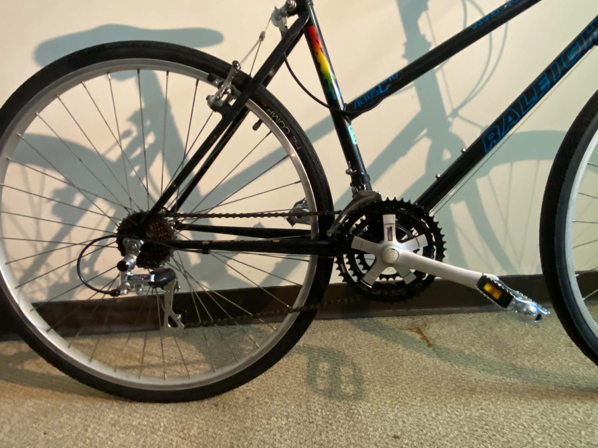 Refurbished Raleigh Highlander Black S/M