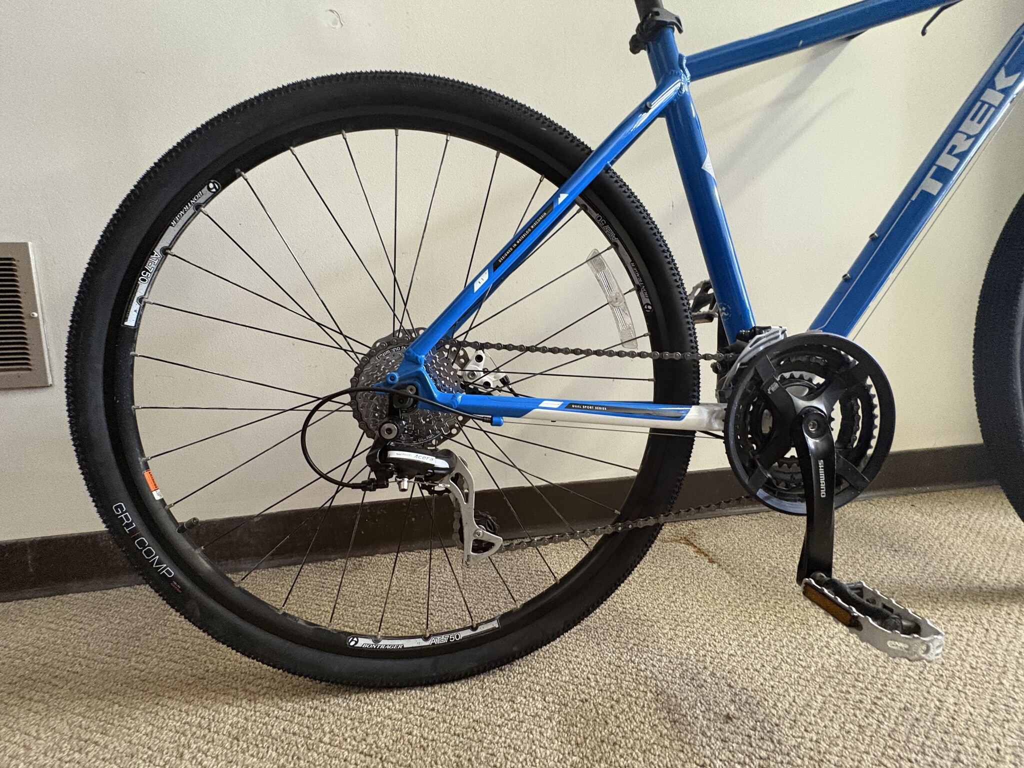 Refurbished Trek Dual Sport 8.3 Blue L