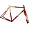 All-City Cosmic Stallion Frameset - 700c, Steel, Currant and Cream, 55cm
