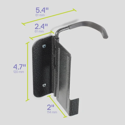 Delta Dali Single Bike Hinge Storage Hook & Tray