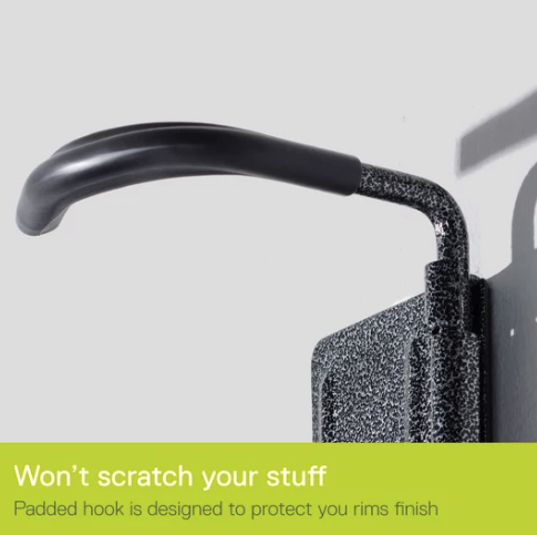 Delta Dali Single Bike Hinge Storage Hook & Tray
