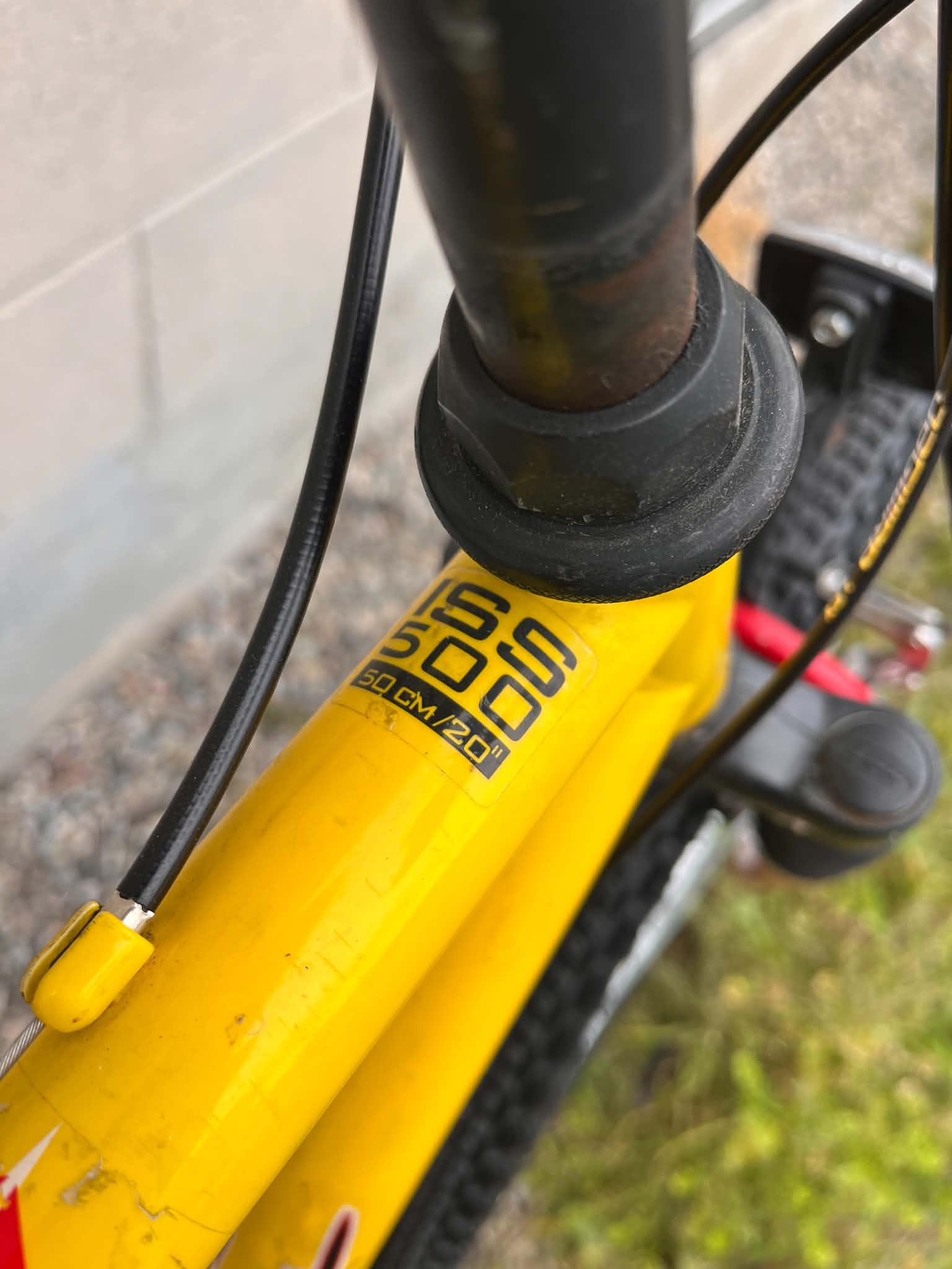 Refurbished VeloSport Banff Yellow Large 19.5"