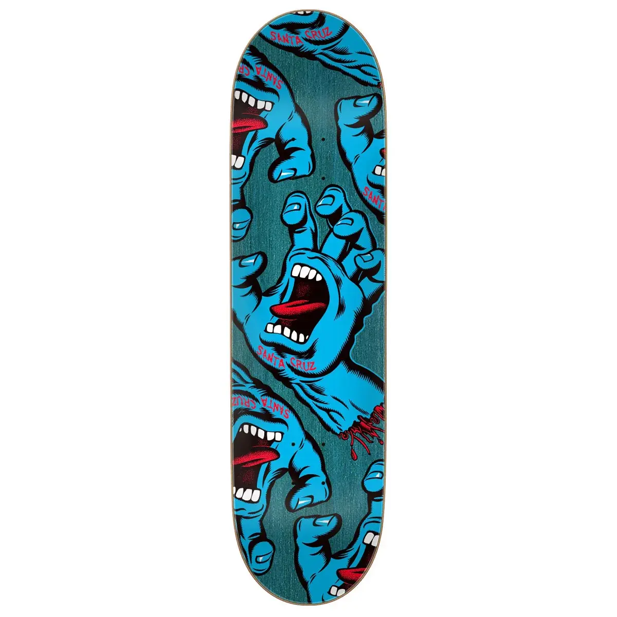 Santa Cruz Deck Crowded Hand ATV 8.25x31.83