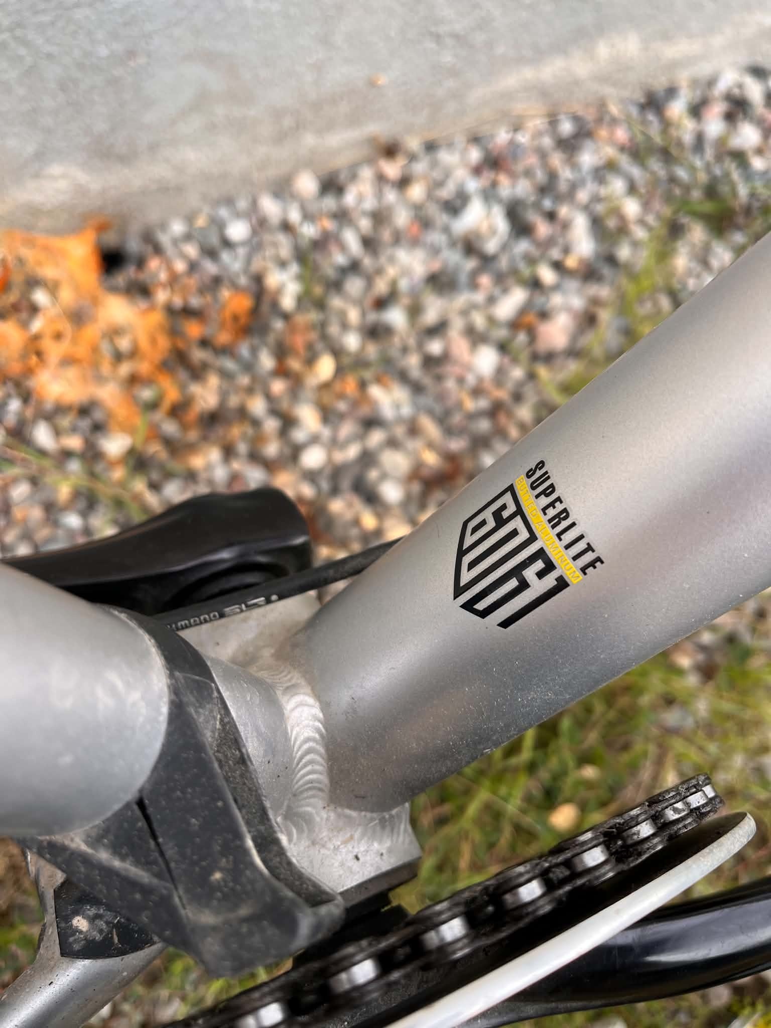Refurbished Raleigh Redux Silver L ( 20")  650B