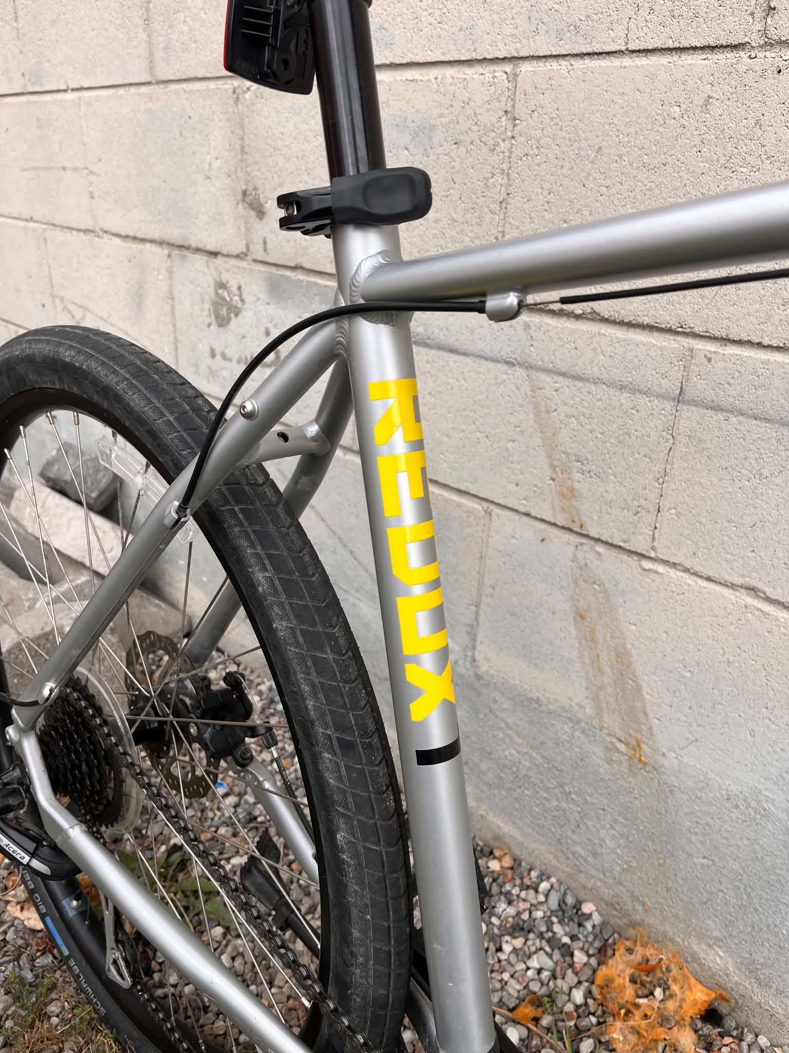Refurbished Raleigh Redux Silver L ( 20")  650B