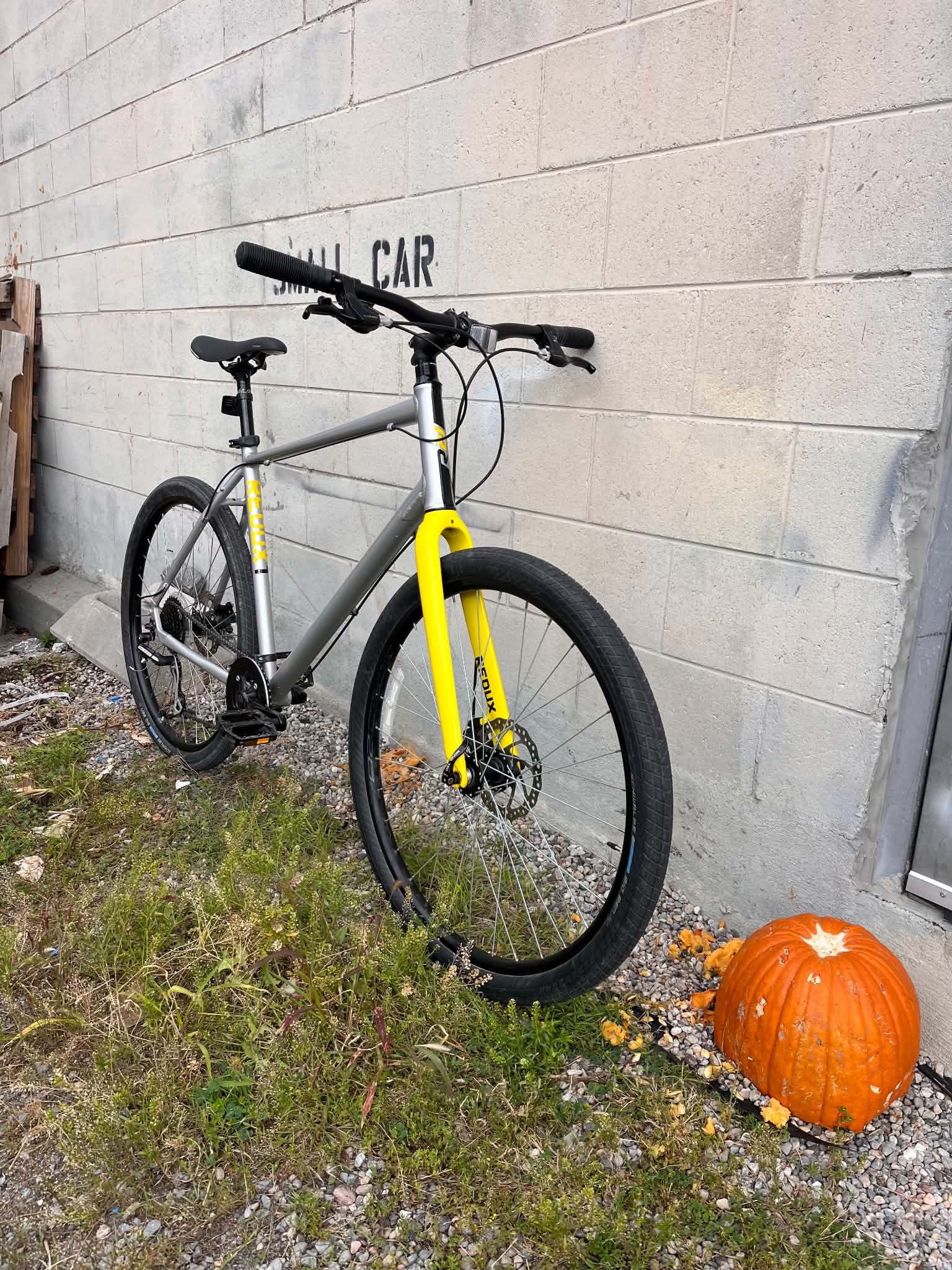 Refurbished Raleigh Redux Silver L ( 20")  650B