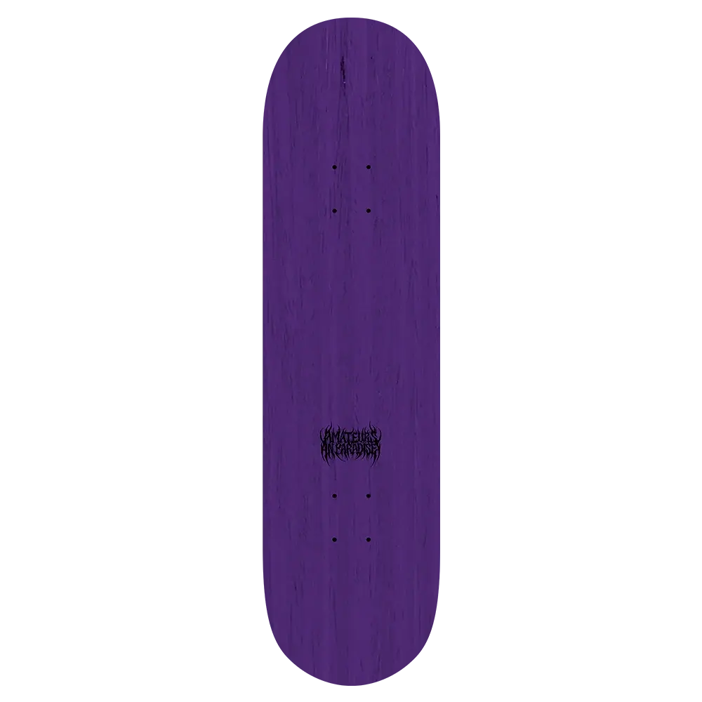 AIP AIP Disembodied Deck Purple 8.5 ( Grip included! )