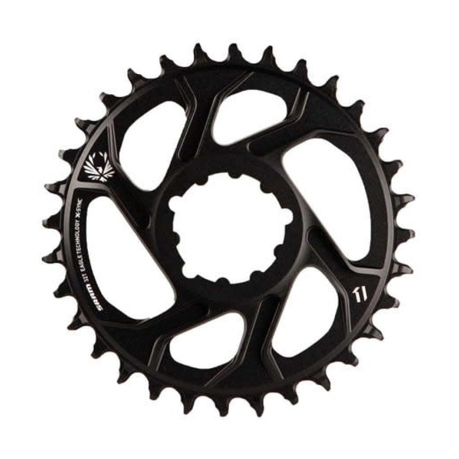 SRAM Sram, X-Sync for GXP 6mm offset, 32T, 12sp., BCD: Direct Mount, Single Chainring, Aluminum, Black