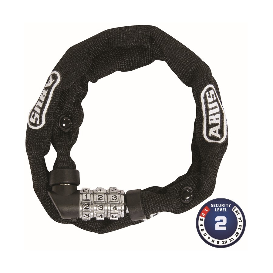Abus 1200 Combination Chain Lock 110cm Via Ciclante