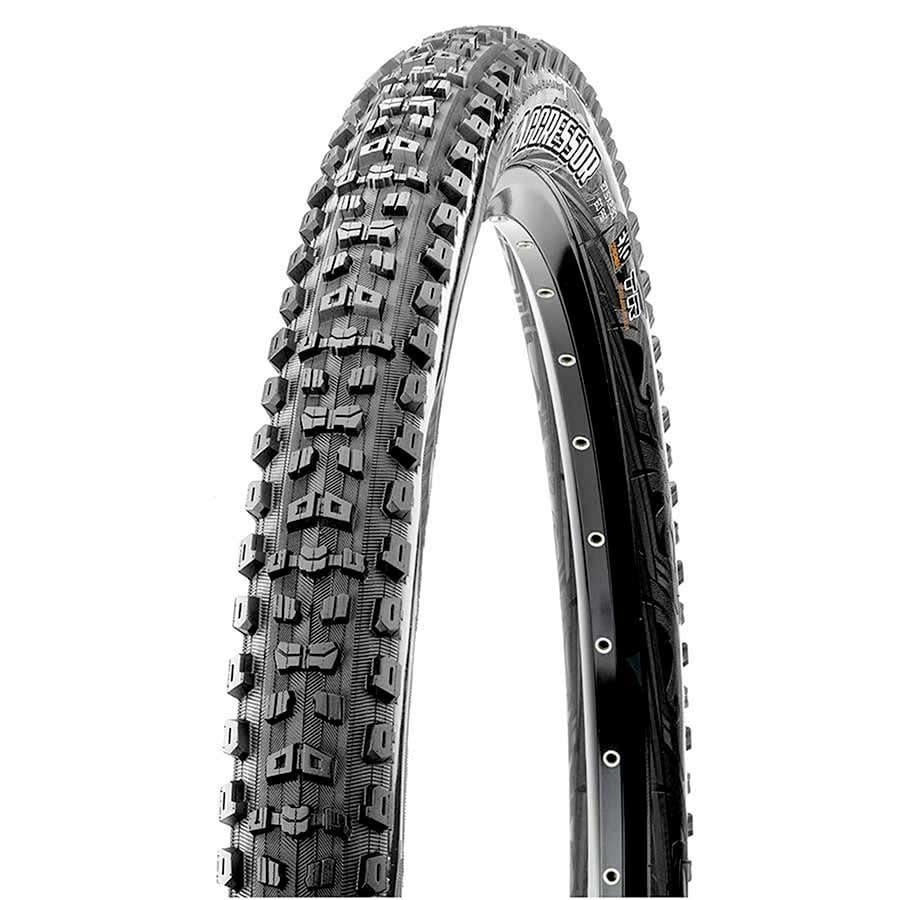 Maxxis, Aggressor, Tire, 27.5''x2.50, Folding, Tubeless Ready, Dual Compound, EXO, Wide Trail, 60TPI, Black