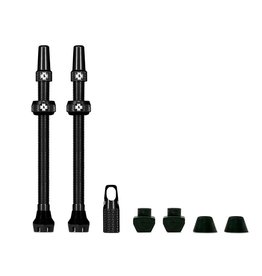 Muc-Off Muc-Off, V2, Tubeless Valve, Presta, 80mm, Black, Pair