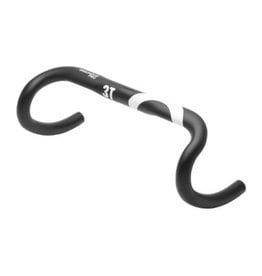 3T CYCLING 3T Ergonova Pro Black White Bar