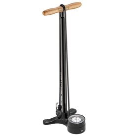 Lezyne, Sport Floor Drive 3.5", Floor Pump, Dual Valve Head, 220psi, Black