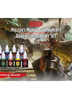 The Adventurers Paint Set