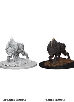 PF Unpainted Minis: Dire Wolf