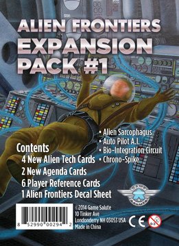 ALIEN FRONTIERS EXPANSION PACK #1