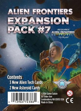 ALIEN FRONTIERS EXPANSION PACK #7