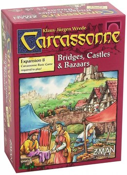 Carcassonne Exp 8: Bridges, Castles, Bazaars (2010) (EN)