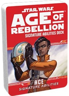 Star Wars RPG: Age of Rebellion - Ace Signature Abilities Specialization Deck