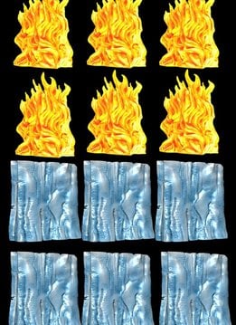 D&D Spell Effects - Wall of Fire and Wall of Ice