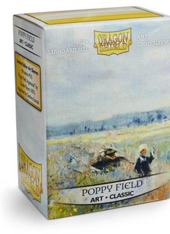 Dragon Shield Art - Poppy Field