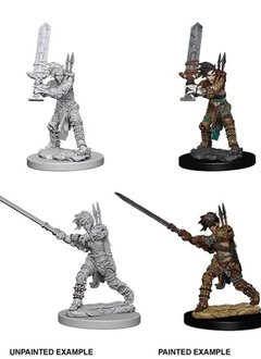 PF Unpainted Minis - Female Human Barbarian