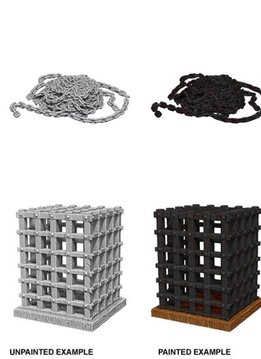 Unpainted Minis - Cage and Chains