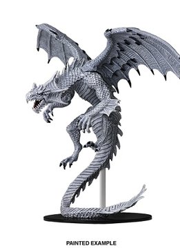 PF Unpainted Minis Gargantuan White Dragon